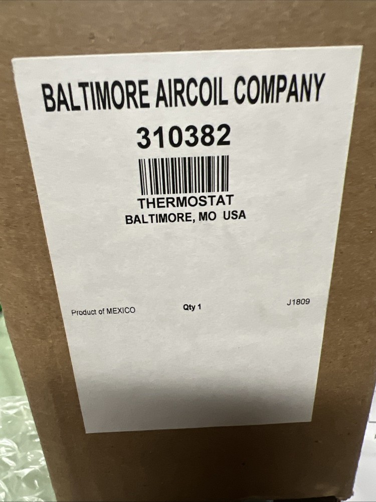 Baltimore Aircoil 310382 Thermostat