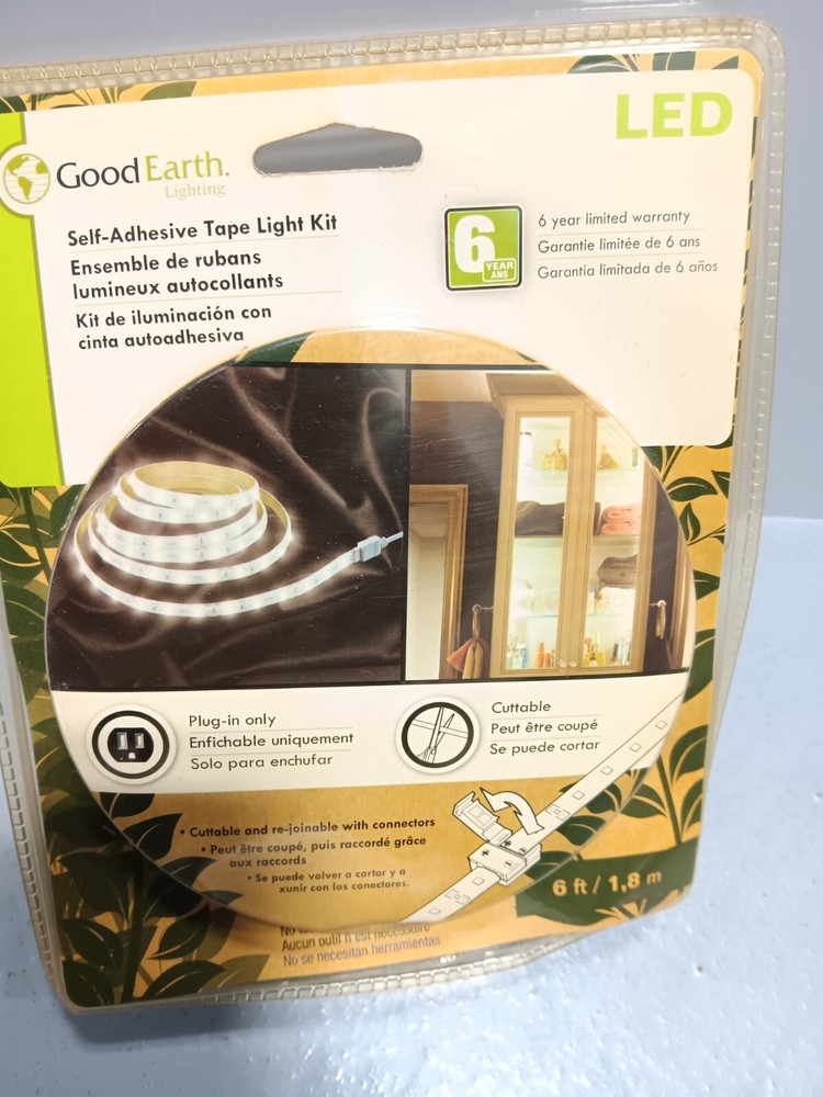 GOOD EARTH SELF -ADHESIVE TAPE LIGHT KIT