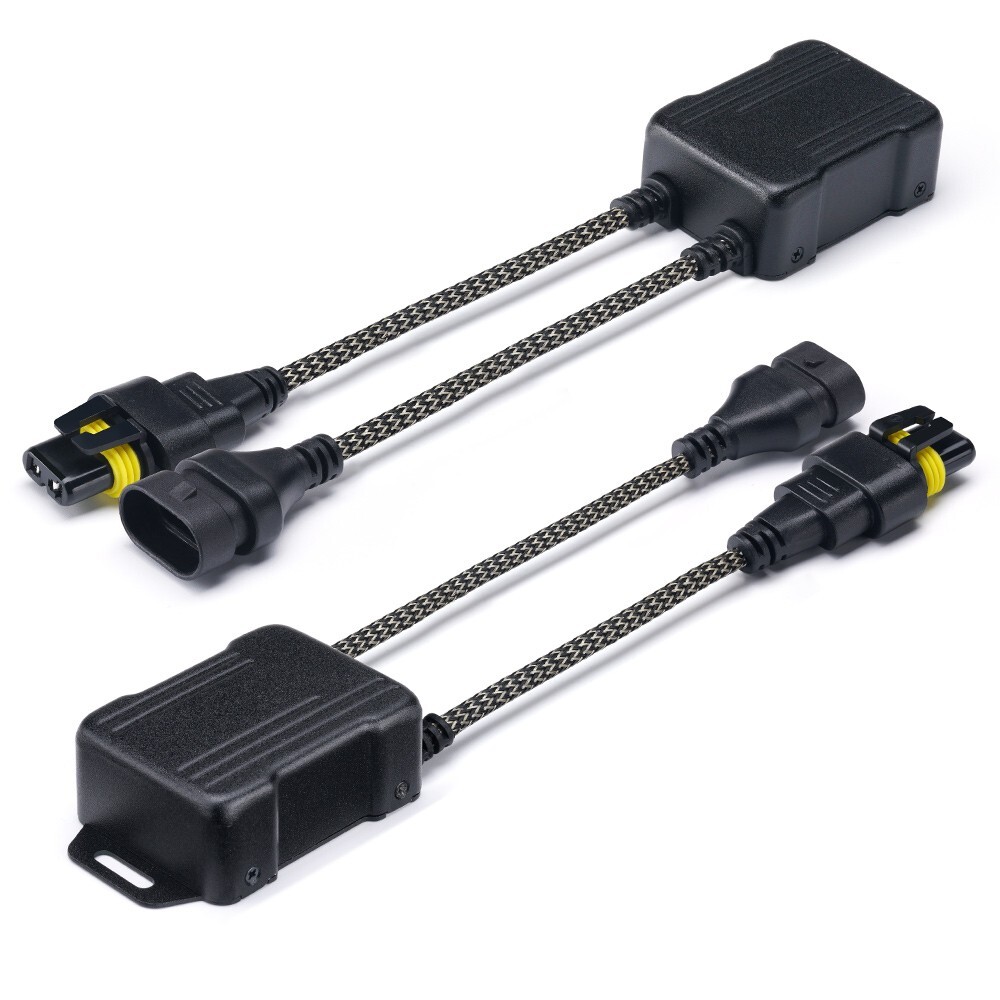 Pair 9005 9006 HB4 LED Headlight Canbus Anti Flicker Resistor Canceller Decoder