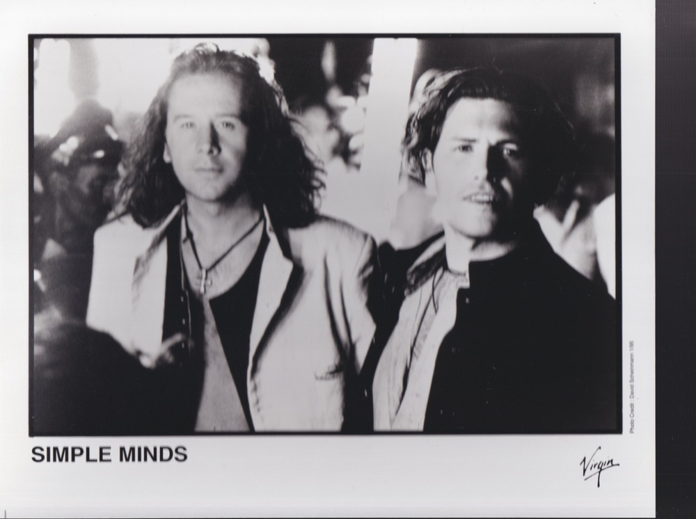 simple minds 2x   press photo 1994