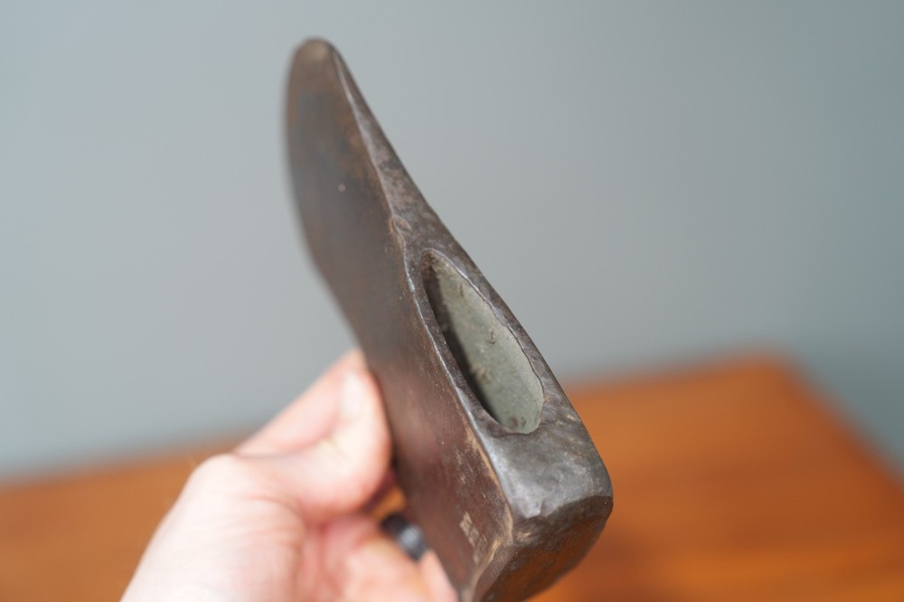 Vintage FULTON Single Bit Axe Head Antique Tool No 4