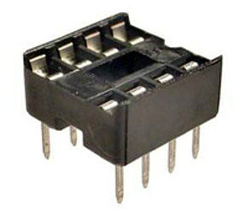 8 Pin IC Socket - NOS - Lot of 10