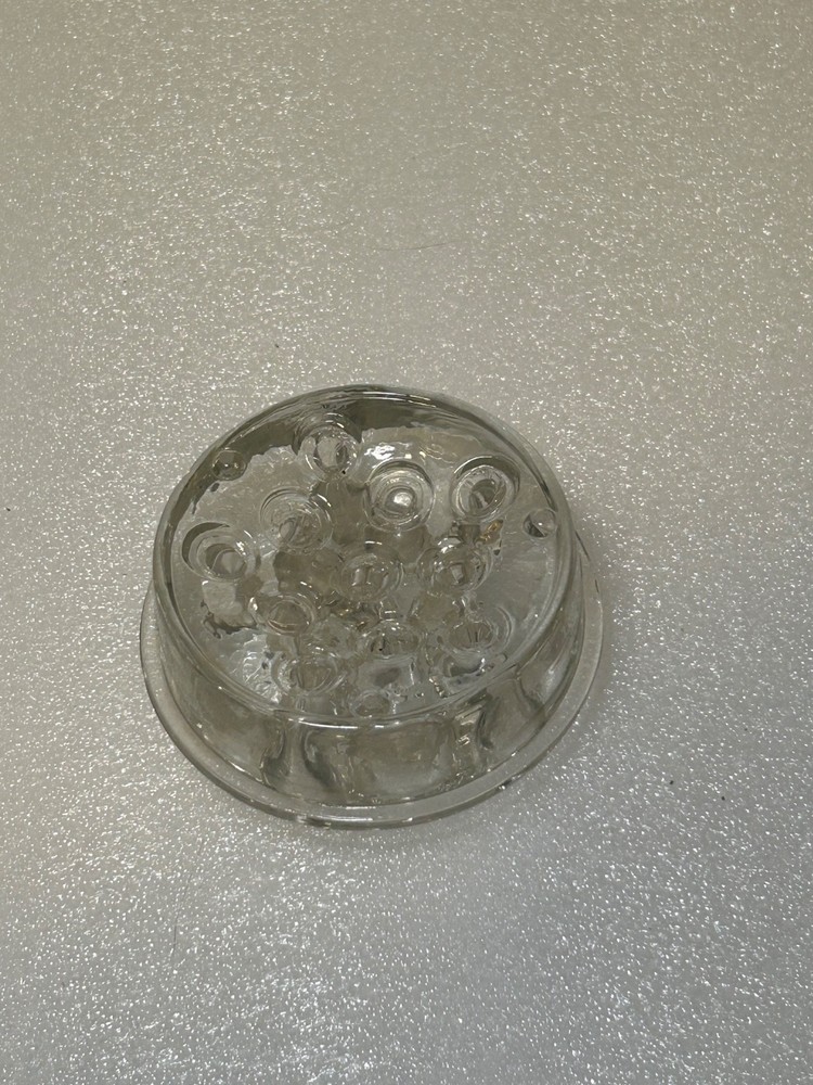 glass flower frogs vintage