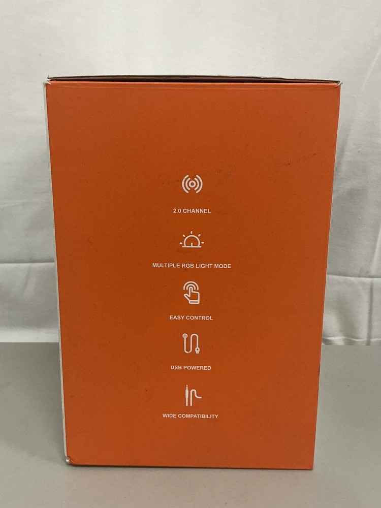 Computer Speakers, PC Speakers with 6 Lighting Modes