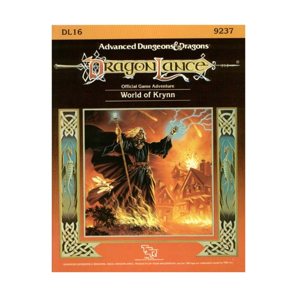 TSR Dragonlance World of Krynn VG+