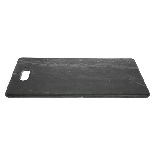 Marble Serving Board Black - 18"L x 9"W x 1/2"H