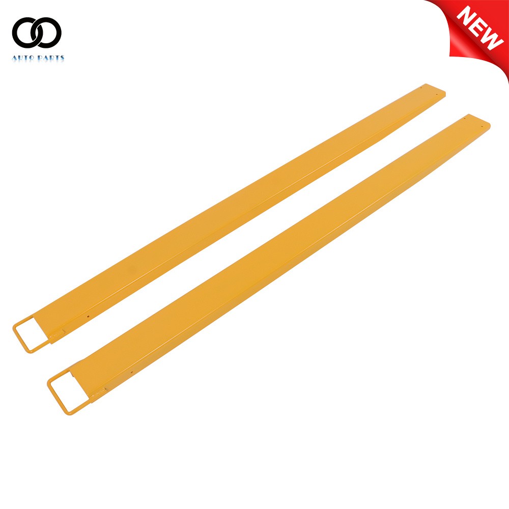 Heavy Duty Steel 1 Pair Pallet Fork Extension Pallet Extensions 4.5" Width