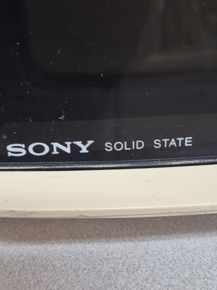 Vintage Sony Solid State Transistor TV Receiver Model TV-750 In Original BOX
