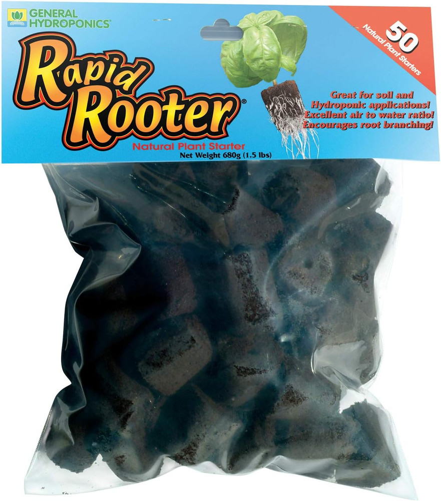 Rapid Rooter, Starter Plug for Seeds or Cuttings, Great for Soil or Hydroponics