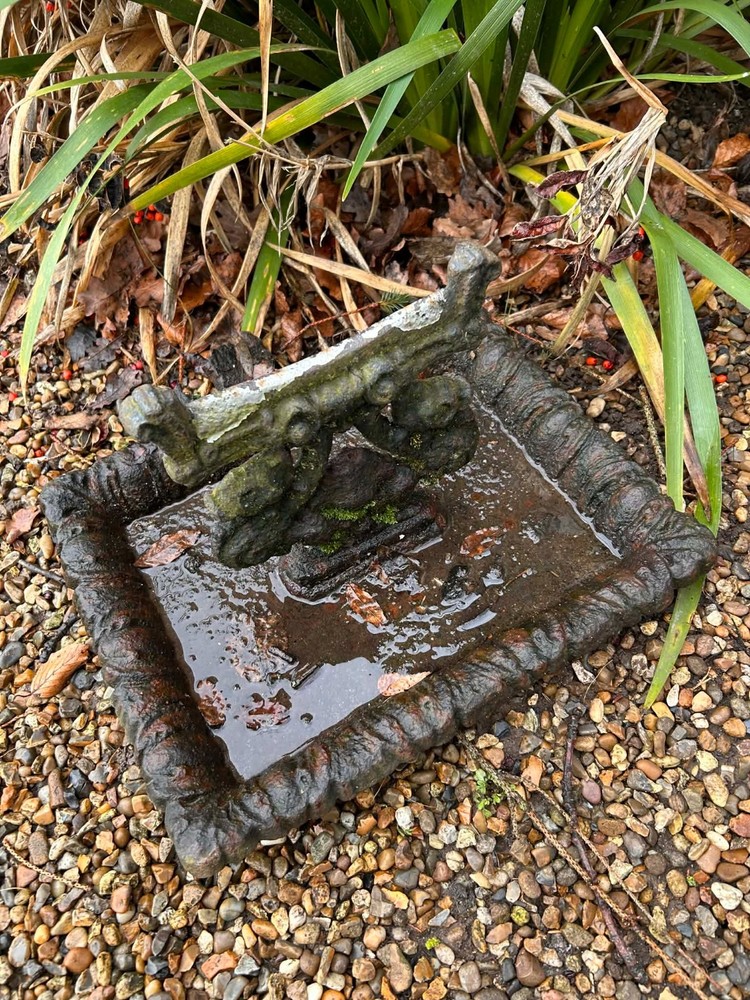 Victorian Cast Iron Boot Scraper