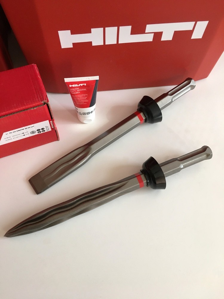 set Pointed Chisel TE-SX SM 36 / Flat Chisel TE-SX FM 36 HILTI #2341237 #2168874