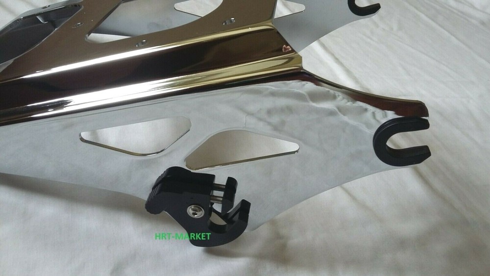 Sissy Bar Luggage Rack Quick Release Backrest Locking Kit For Harley Davidson HD