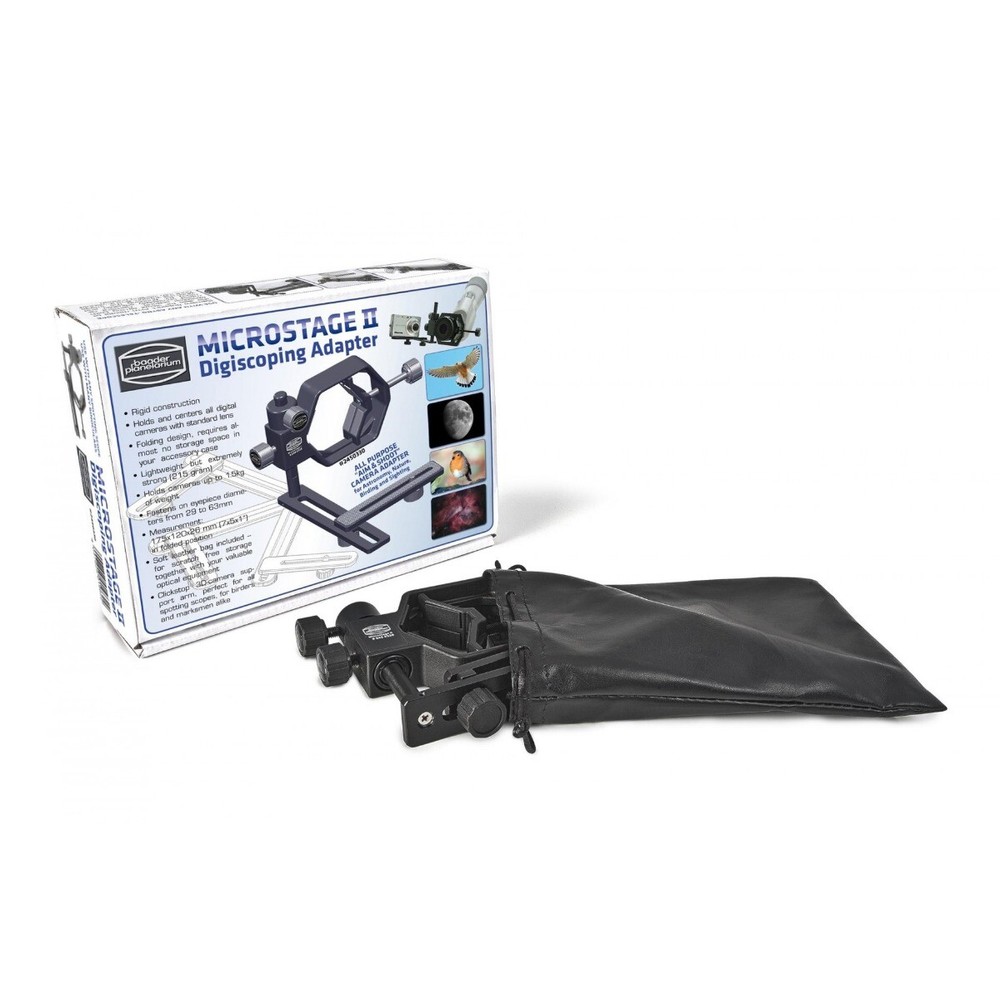 Baader Microstage II Clickstop Digital Camera Afocal Adapter # MSTAGE-II 2450330