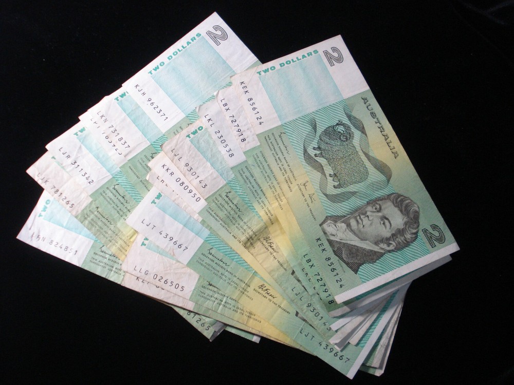 1x Random Australian Paper Two Dollar Banknote Decimal Note Gift Idea
