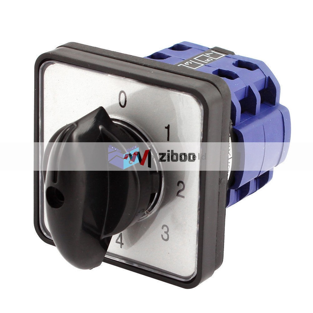 8 Terminals 4 Position Cam Combination Changeover Switch Latching AC660V 20A #