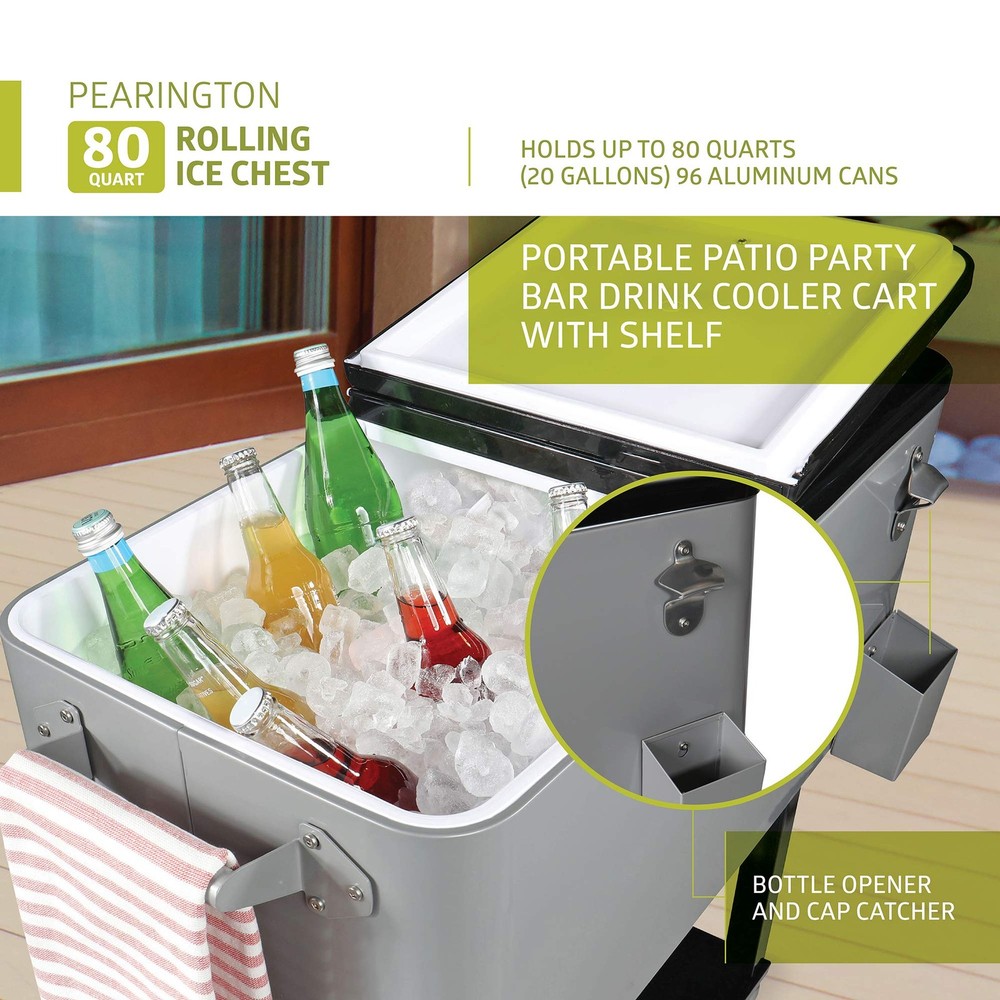 Pearington Cooler Cart