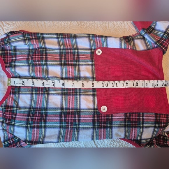 Macy's dog size medium pajamas EUC