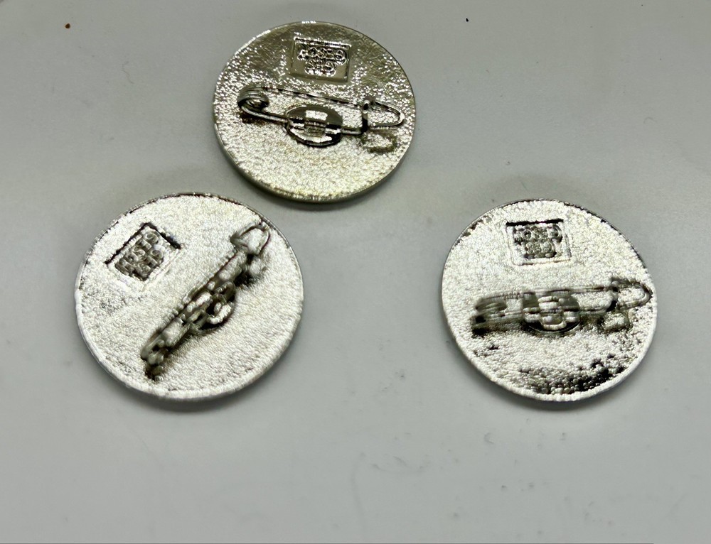 Volkswagen KDF workers badges 3x