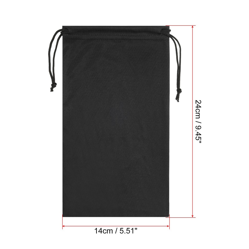 Ski Goggle Bag Microfiber Pouch Protective Storage Case Sleeve