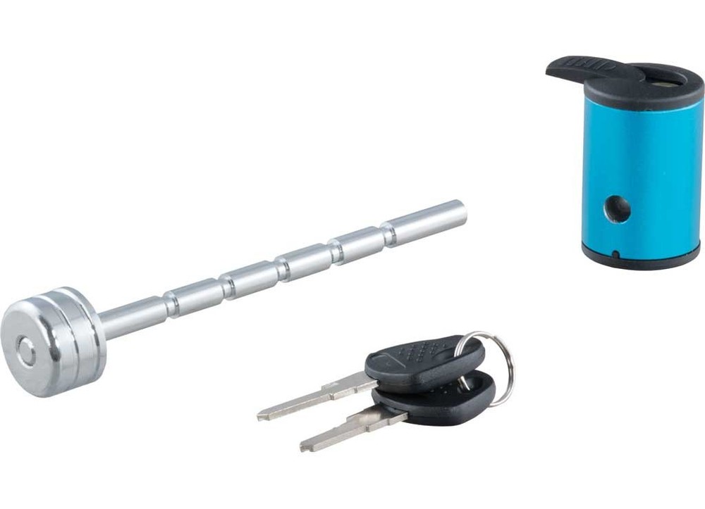 Curt 23503 Adjustable Coupler Lock w/Blue Anodized Head