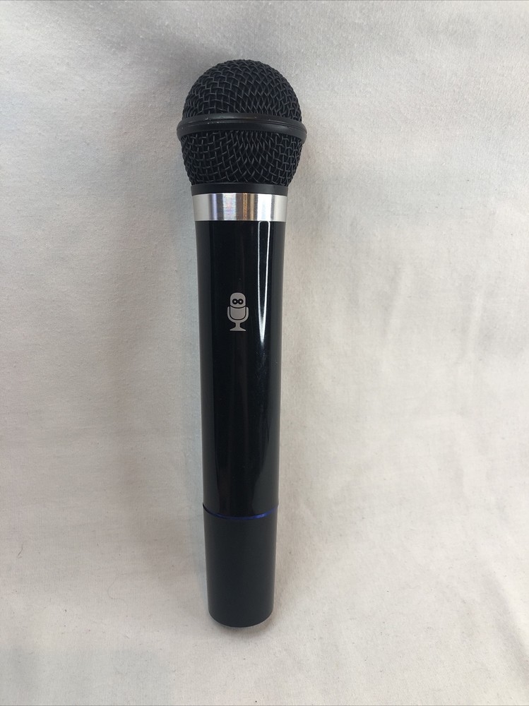 The Singing Machine SMM-107 VHF Wireless Microphone, Black - No Receiver