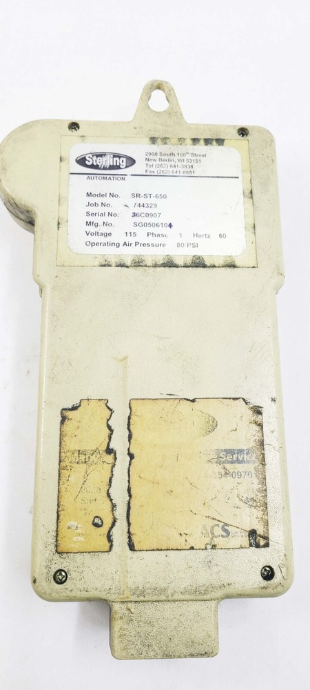 Apex Robot Systems AT-LCD Version 6 Teaching Pendant 9-Pin D-Sub