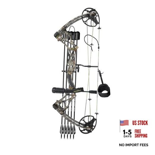Lightweight Compound Bow Package Fully Adjustable for Adults Camouflage-Bag-PRO
