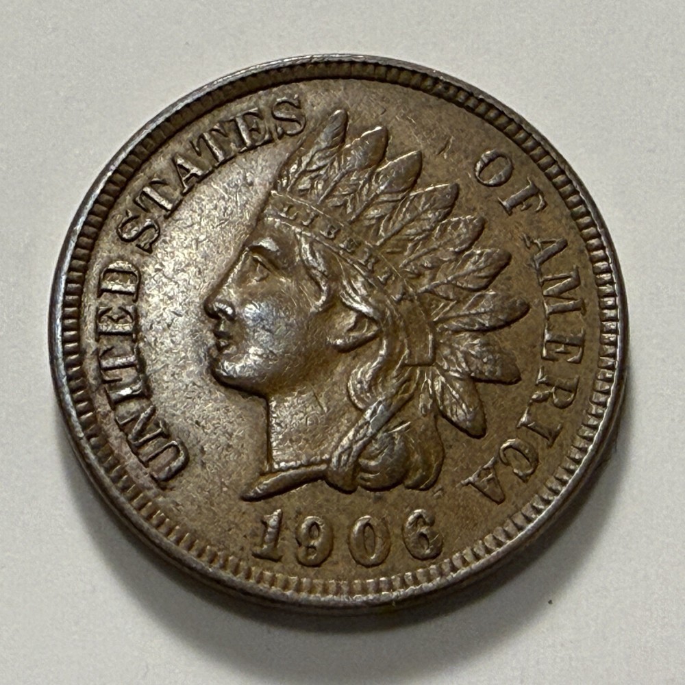 1906 Indian Head Cent - Uncirculated Nice Original Copper