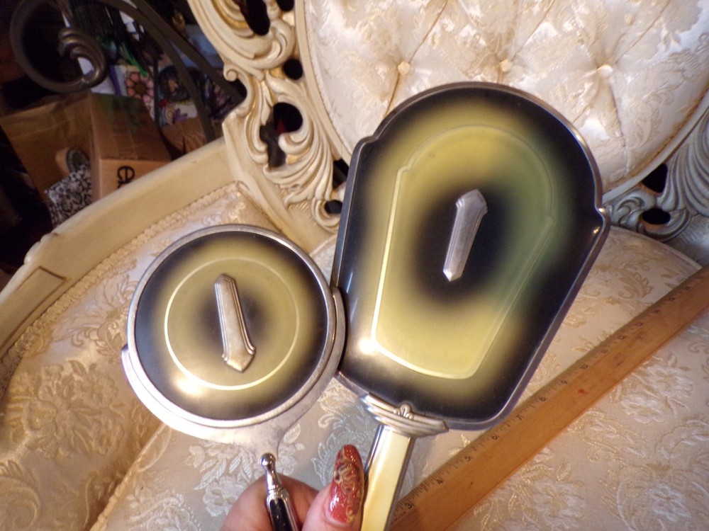 VTG Art Deco Hand Mirrors