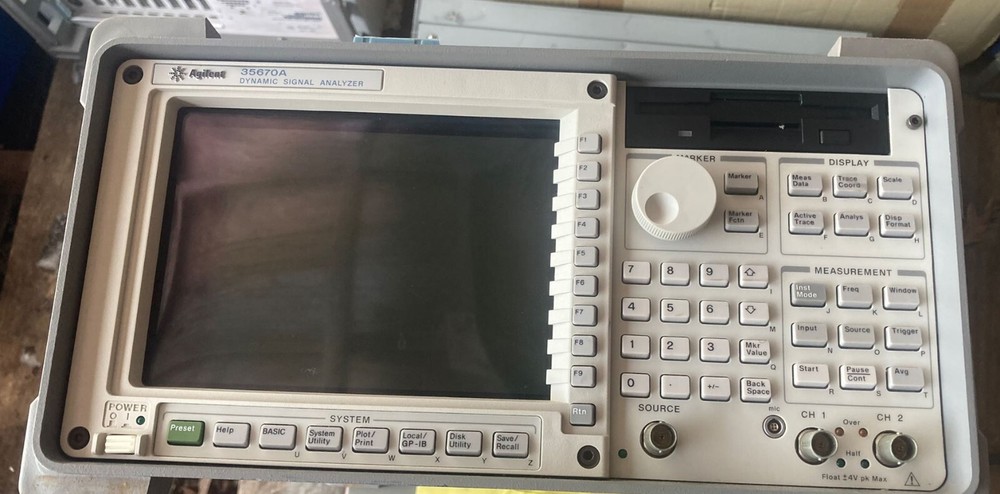 HP/Agilent 35670A Dynamic Signal Analyzer