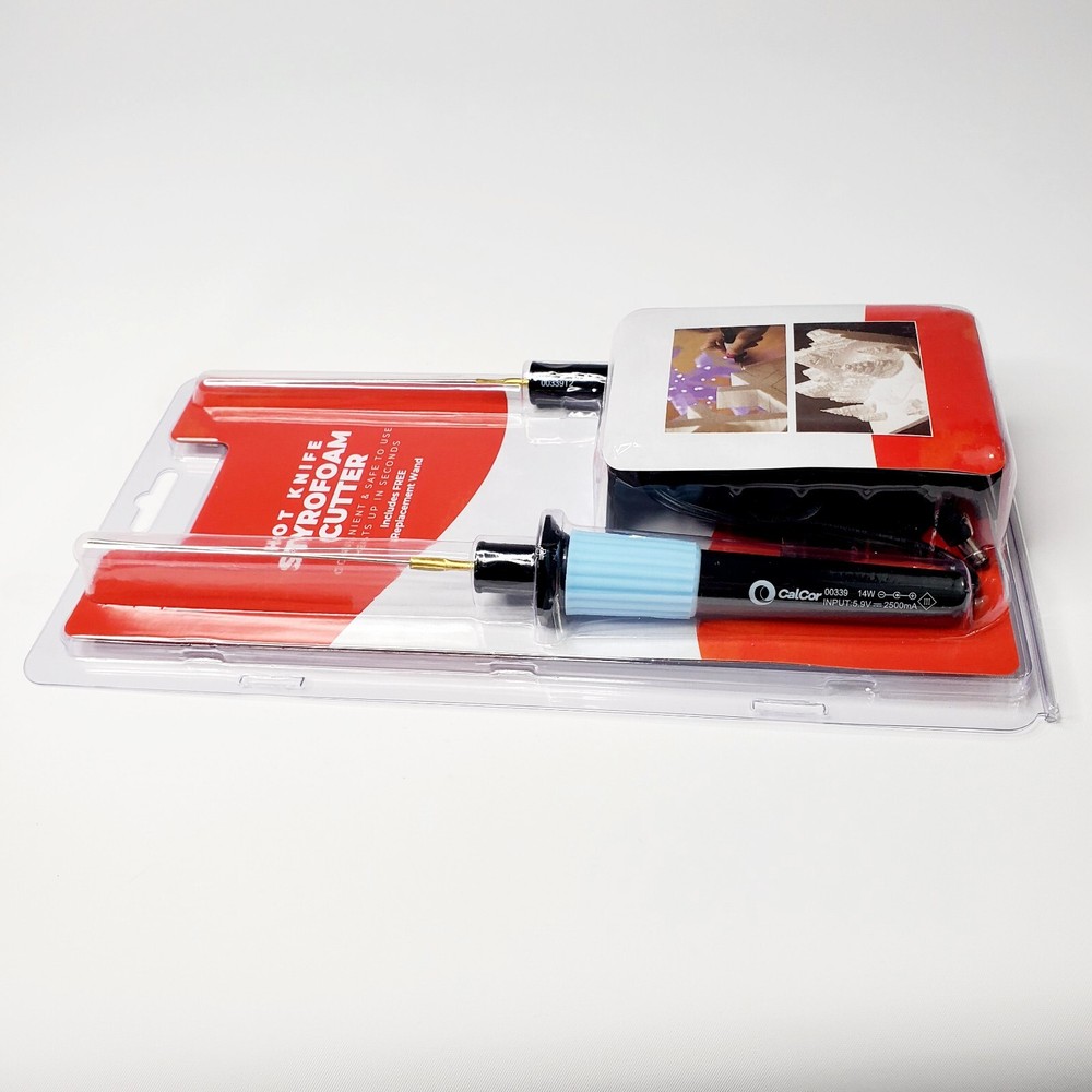 Hot Knife Styrofoam Cutter With Extra Replacement Wand