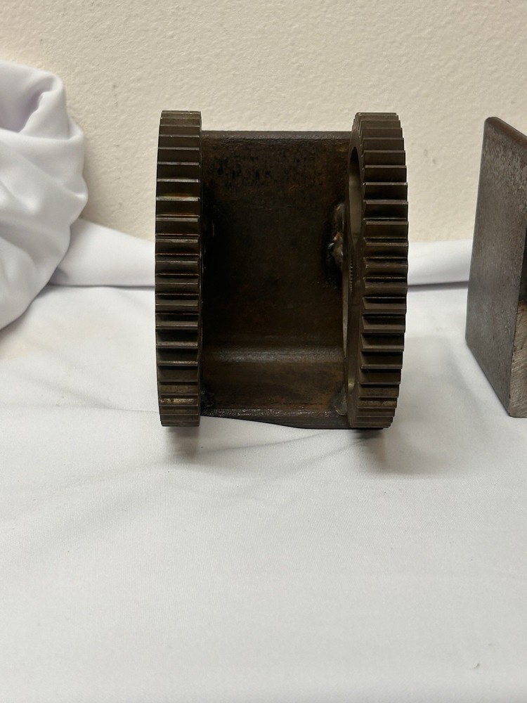 Decorative Gear Bookends