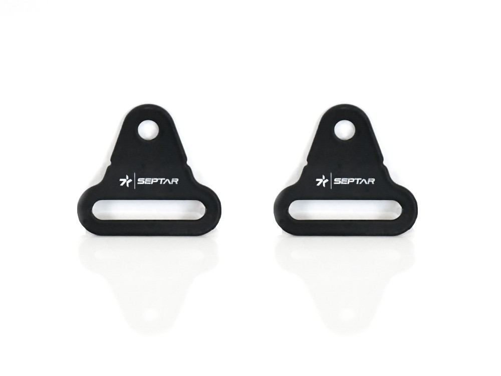 Set Pair Strap Guide Eyelets Universal Motorcycle SEPTAR
