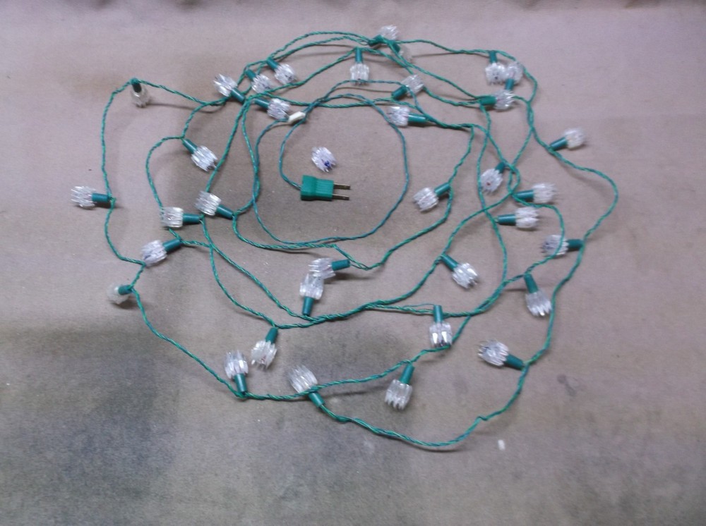 DECORATIVE CHRISTMAS X-MAS TREE MULTI COLORED LIGHT STRING 20 FOOT