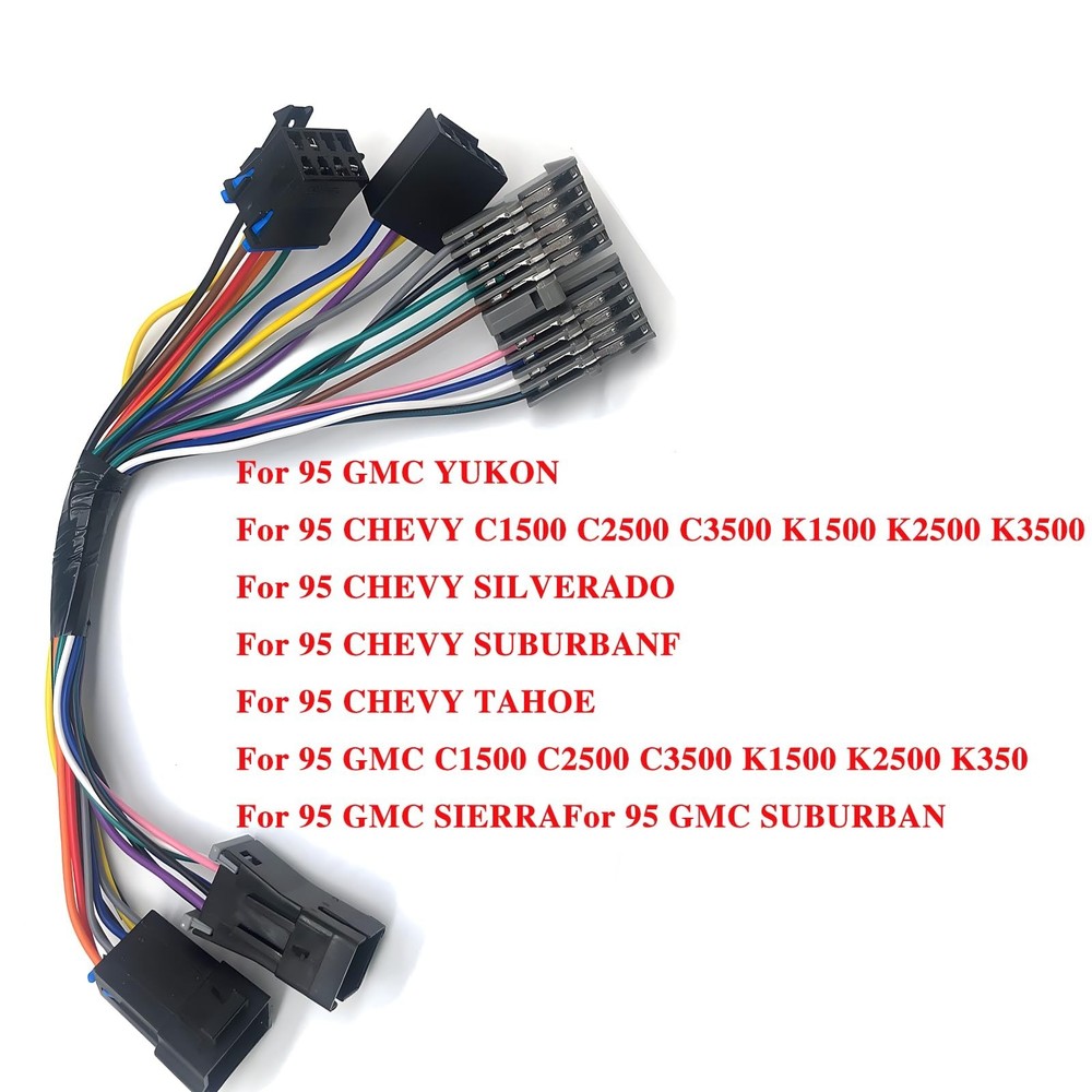 A/C Heater Climate Temperature Control Wire Harness Fit 1995 Chevy Silverado ...