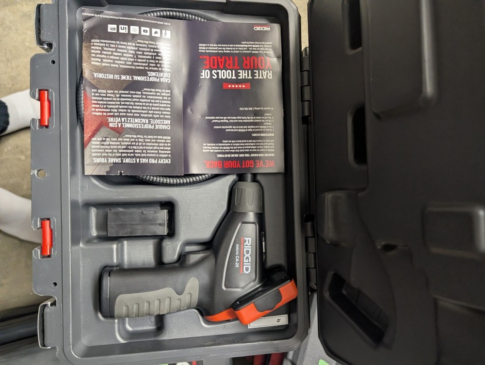 RIDGID CA-25 Micro Visual Inspection & Diagnostic Handheld Camera