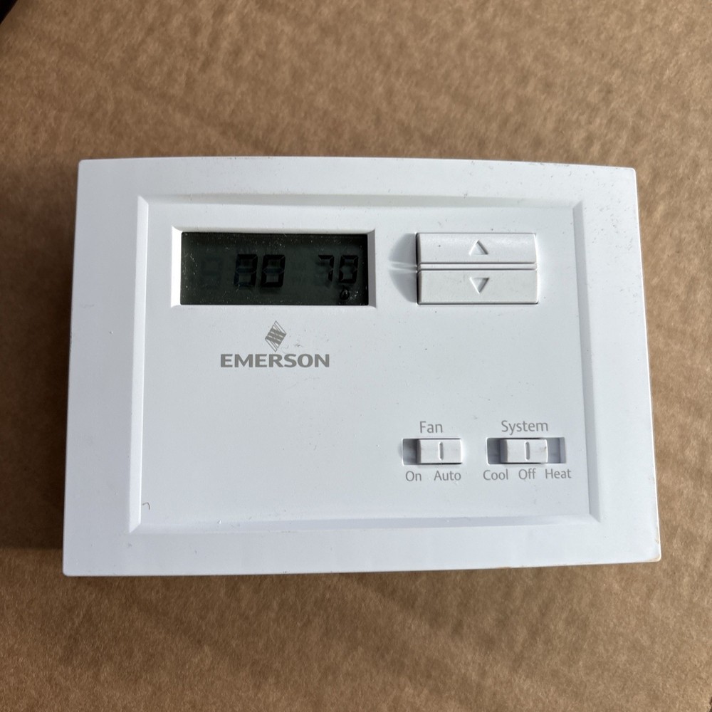 Emerson NP110 Non-Programmable Single Stage Thermostat - UNTESTED
