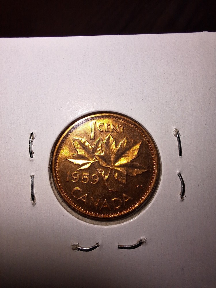 1959 Canada Copper Cent