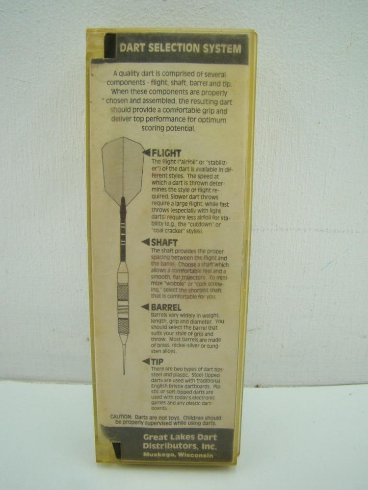 Ebony Star Darts Three Soft Tip in Case