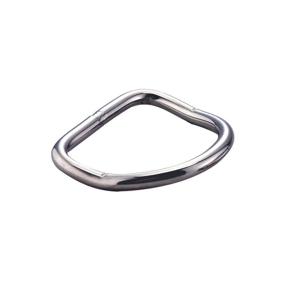 IST DR1 5mm Thick 304 Stainless Steel Bent D-Ring