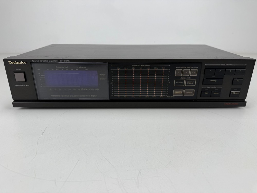 Technics SH - 8046 Stereo Graphic Equalizer - Sold as is