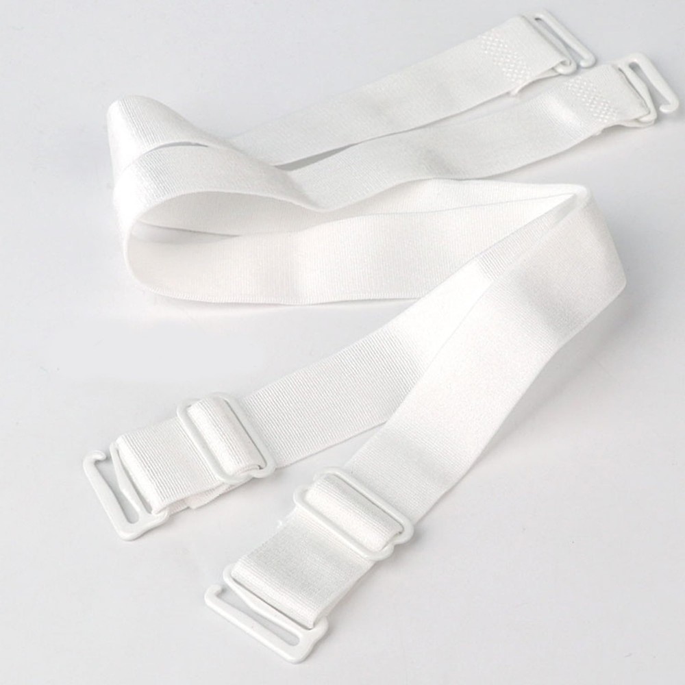 YARBAR 3 Pairs Bra Strap Replacement Elastic One Size, 18mm Width Straps