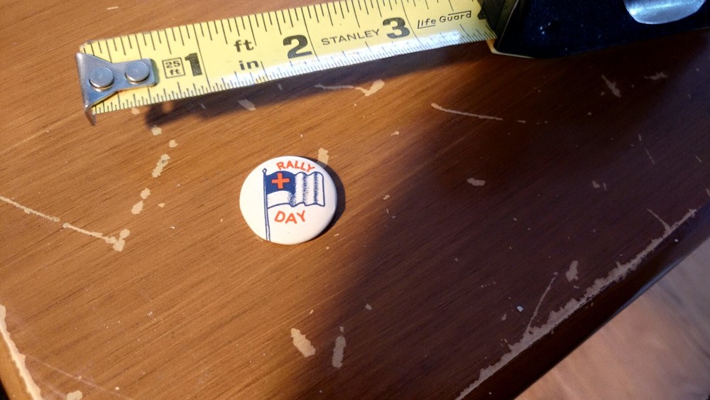 RALLY DAY DAVID C. COOK PUBLISHING PIN