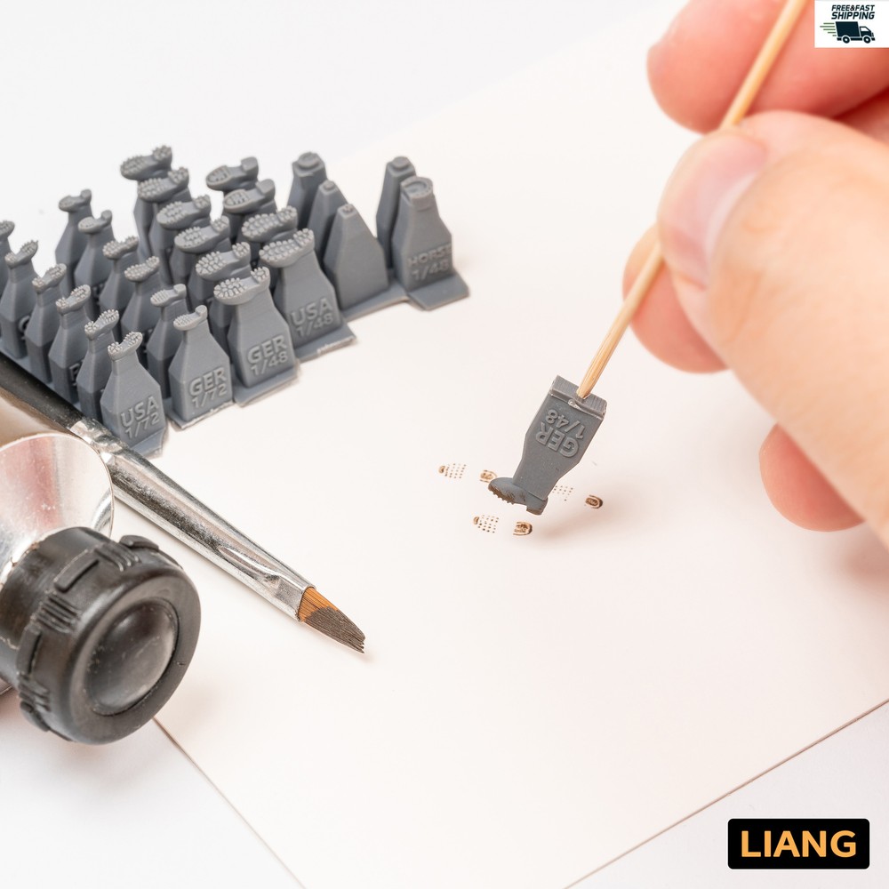 LIANG 0405 1/72 1/48 Model Shoeprint Tools Model Building Tool