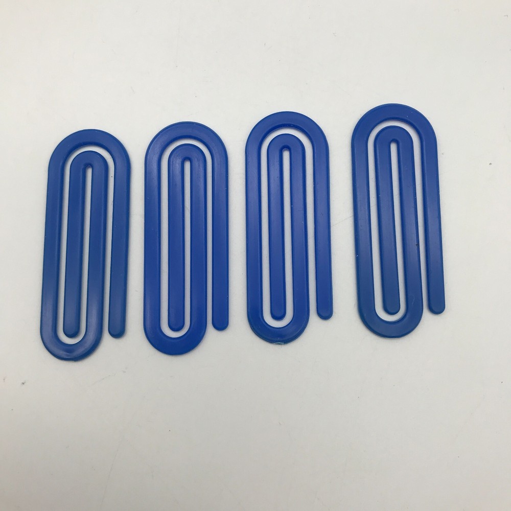 Oversized Plastic Paper Clips 16-pack