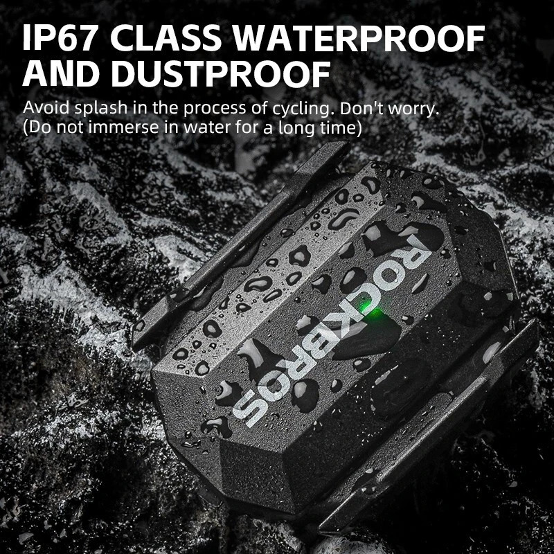 ROCKBROS Cycling Cadence Sensor Speed Sensor Bluetooth ANT+ Wireless Waterproof