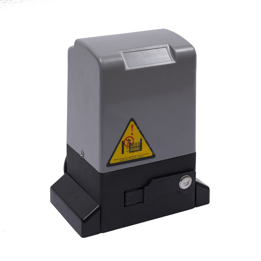 750W Automatic Sliding Gate Opener with Remote Control, 2000kg Capacity