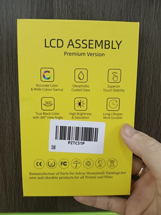 LCD Display with Touch Screen Assembly for Zebra TC51 TC56 Lots NEW