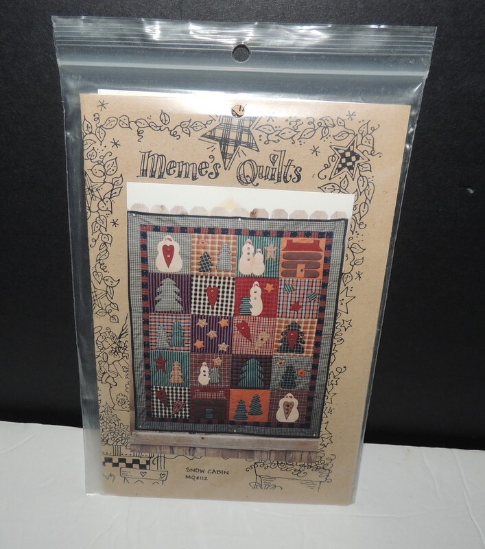 Chenille Patchwork Cozy Quilt Pattern with Matching Pillow Pattern by Plumples