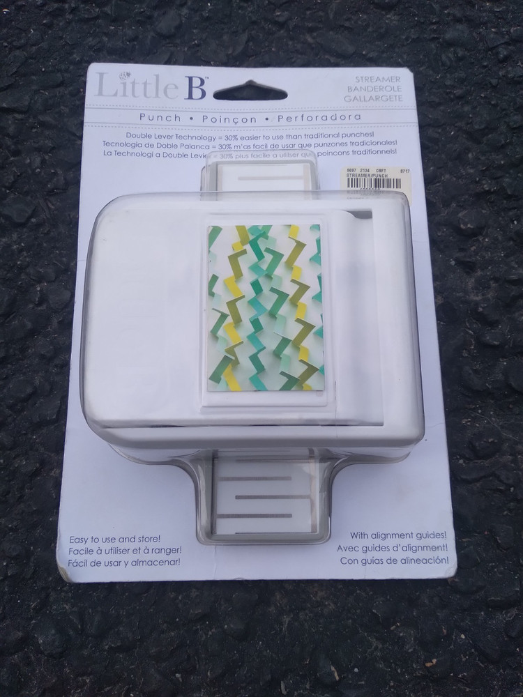 Little B Streamer Metal Punch NEW